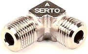 Schaerer 3370063661 Screw-in Elbow FITT. M10-R1/8 BS NPL