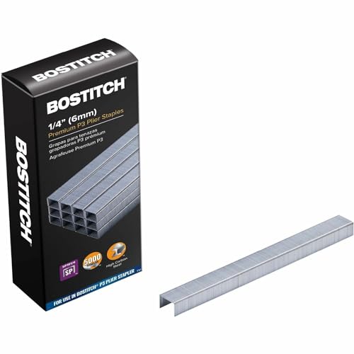 Bostitch Silver / Staples for P3-Chrome / 5,000 Staples Hardware
