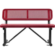 Global Industrial Red / 48"L x 24"W x 33"H / Industrial Benches