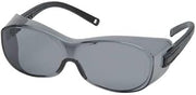 Pyramex Gray Safety Glasses, Scratch-Resistant, OTG