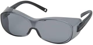 Pyramex Gray Safety Glasses, Scratch-Resistant, OTG