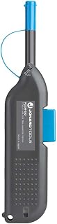 Jonard Tools FCCN-250 Fiber Connector End-Face Ferrule Cleaner with Angled Head, Cleans FC SC and ST Connectors, 2.5 mm