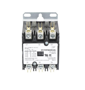 SFCTR3P30A24VLA2L - Upgraded Replacement 3-Pole 30A 24VAC Contactor A2L Lug Compatible with by Trane – Model SFCTR3P30A24VLA2L_ver2