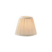 Ivory 5" Dia Candlestick Lamp Shade by Hollowick – porcelain, wood, flame resistant fabric, Off-White, Model 295I