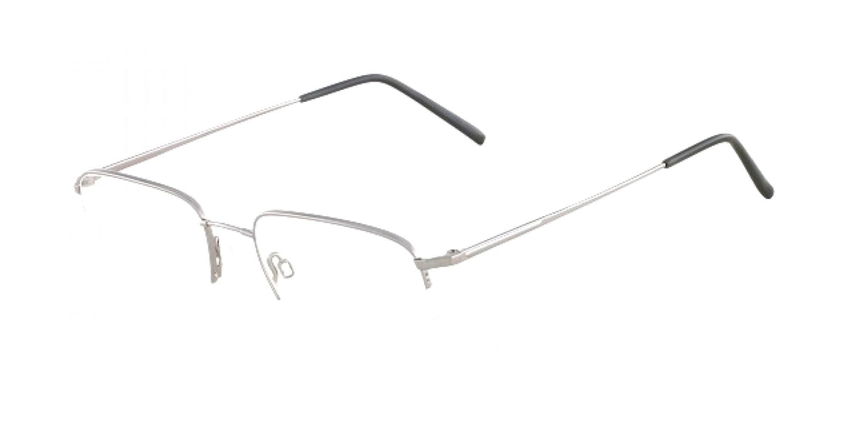 Eyewear Frames by Flexon – 54/19/140, Cellulose, Light Gunmetal, Model 8348