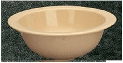 Yanco NS-304T Nessico Fruit Bowl, 5 oz Capacity, 1.5" Height, 4.75" Diameter, Melamine, Tan Color, Pack of 48