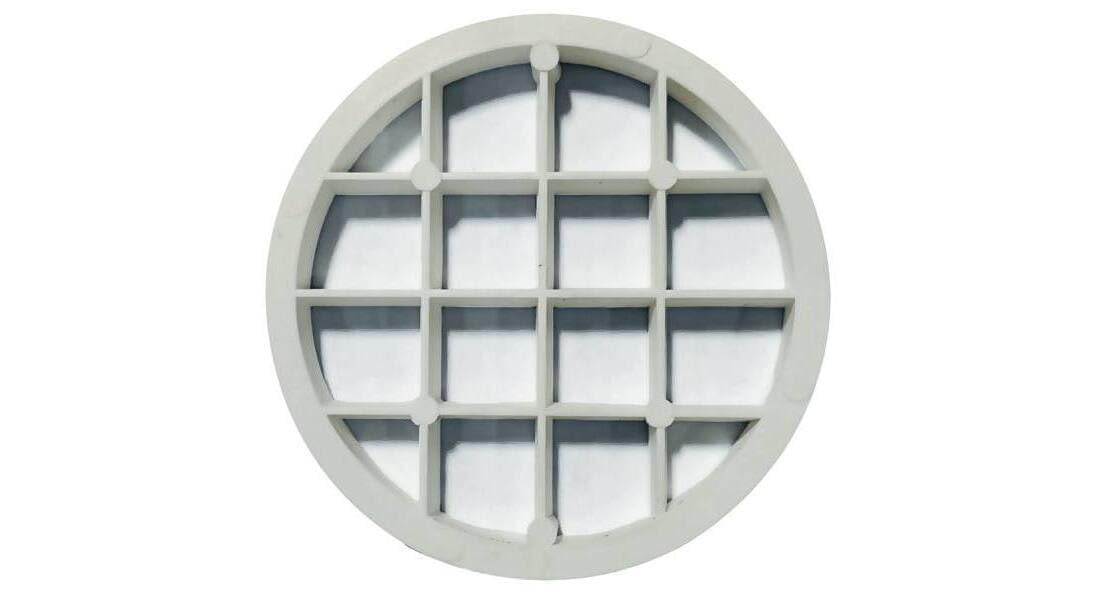 Bird screen for 2" PVC Pipe Termination for NRC66/ NRC71/ NRC98/ NRC111/ NCC199/ NRCP982/ NRCP by Noritz – solid, No Finish, Model VT2-PVCS