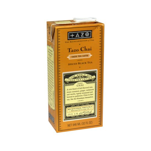 Tea Latte Chai Cncntrte by TAZO – 32 fl oz, Pack of 12, Model 00056119