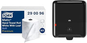 Matic Soft Hand Towel Roll (6 Rolls) and Tork Matic Paper Towel Dispenser