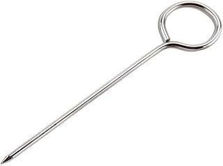 Royal Industries Round Skewers, Stainless Steel, 5" inches 12 Pack