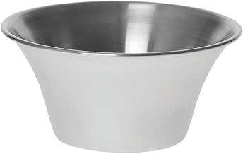 TableCraft 5064 Flared S/S 6 Ounce Sauce Cup - 12 / CS