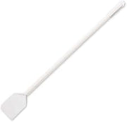 SPARTA 4135900 Plastic Paddle Scraper, Waterproof, Dishwasher Safe with Long Handle for Commercial Cleaning, 60 Inches, White