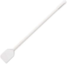 SPARTA 4135900 Plastic Paddle Scraper, Waterproof, Dishwasher Safe with Long Handle for Commercial Cleaning, 60 Inches, White