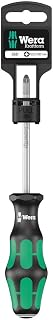 Wera 05100057001 355 PZ SB Screwdriver for Pozidriv Screws, PZ 2 x 100 mm