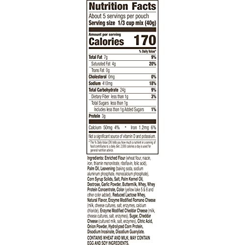 Betty Crocker Cheese Garlic / 7.75 Ounce (Pack of 9) / 9 Biscuits