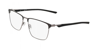 Eyeglasses 4321 001 Matte Black/Satin Gunmetal by Nike – 57/17/145, Metal, Matte Black/Satin Gunmetal, Model NIKE 4321