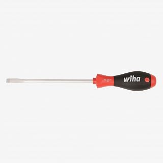 Wiha 30211 Slotted Screwdriver with SoftFinish Handle, 4.5 x 125mm