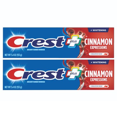 Crest Cinnamon / 6 Ounce (Pack of 2) / 1 Toothpaste
