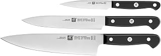ZWILLING Knife Set Gourmet 3 Parts, Stainless Steel, Silver/Black, 48 x 38 x 28 cm