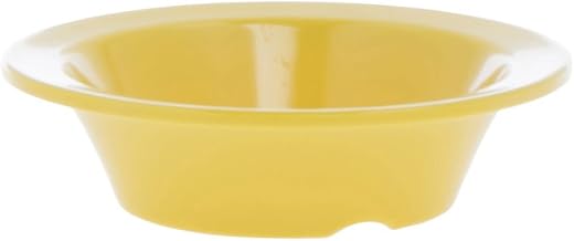 HUBERT Sauce Bowl, Wide Rim 4.5 Ounce Yellow Melamine 48 Per Case
