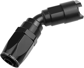 8045-06-06-2 -06 To 3/8" Sae Quick Disconnect Female 45Degree - Black