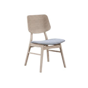 Solid Wood Upholstered Dining Chairs Set of by Starlight Canyon Home – Solid + Manufactured Wood, Foam, Fabric (Polyester), Grey, Pack of 4