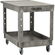 Global Industrial Gray / 45"L x 25.5"W x 32.5"H / Industrial Utility Carts