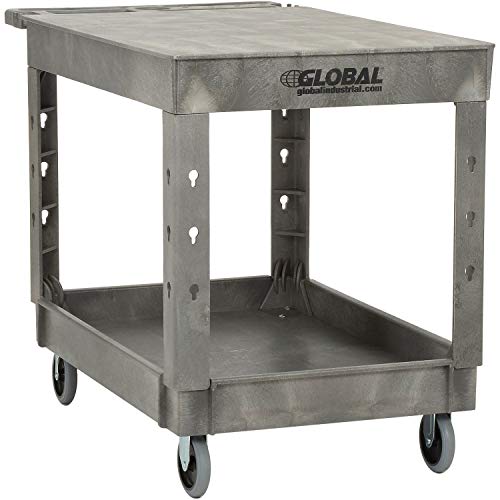 Global Industrial Gray / 45"L x 25.5"W x 32.5"H / Industrial Utility Carts