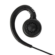 HKLN4604A HKLN4604B Original Swivel Earpiece with Microphone and PTT - Replaces RLN by Motorola – One Size, Rubber, Black, Pack of 50