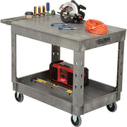 Global Industrial Gray / 45"L x 25.5"W x 32.5"H / Industrial Utility Carts