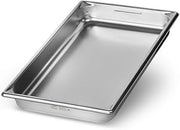 Full Size Induction Steam Pan, Stainless