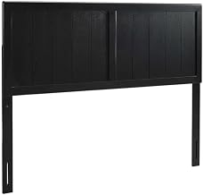 Furnifact Wood Full Headboard, Sturdy Solid Wood Construction, Classic Full-Size Design, Easy Wall Mounting, Durable Finish, Enhances Bedroom Style