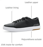 Mens The Modern Cup Black 11 Medium by TravisMathew – Leather, Black, Model A41109