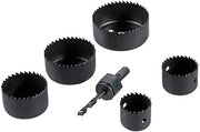 Makita Carbon Steel Hole Saw Set (Pack of 6)