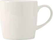 Tuxton Modena Pearl White 10-1/2-Ounce Mug, Case of 24, White; Scratch Resistant; Chip Resistant; Lead & Cadmium Free; Dishwasher, Microwave, Oven Safe