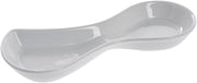 HUBERT Porcelain Spoon Holder - 6 3/5"L x 2 3/4"W x 3/4"H