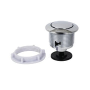 Flushmate LLC. 93400911 Convex Push Button, Silver - Default Title