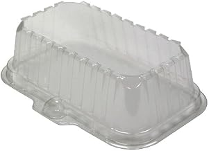 PACTIV Clearview TrayMates Deep Rectangle Tray Lid For 4S Foam Tray, Clear | 252/Case
