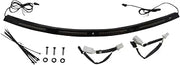Custom Dynamics CD-WT2-01-B Windshield Trim with LED Turn Signals