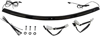Custom Dynamics CD-WT2-01-B Windshield Trim with LED Turn Signals