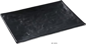 Yanco BP-2010 Black Pearl-1 Rectangular Plate Black - Pack of 48