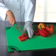 San Jamar Green / 1 / 12"L x 9"W Cutting Boards