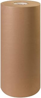 Delta Paper Shipping Paper Roll 20"L, 1-Pack | Large Kraft Paper Roll for Packing, Moving and Storage