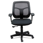 Eurotech Black / Original Foam Seat / Medium Home Office Desk Chairs