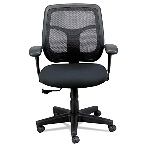 Eurotech Black / Original Foam Seat / Medium Home Office Desk Chairs
