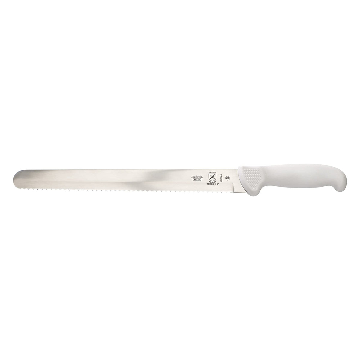 Mercer Culinary 12" / White / Wavy Edge Slicer Knife 12 Inch Boning Knives