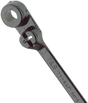 Thomas & Betts Thomas and Betts TY35MX Cable Tie, UV Resistant Nylon, 50 lb, 8", Black