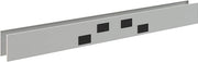 Interion Modular Partition Raceway Power Kit with Data for Baseline Raceway, 48"W