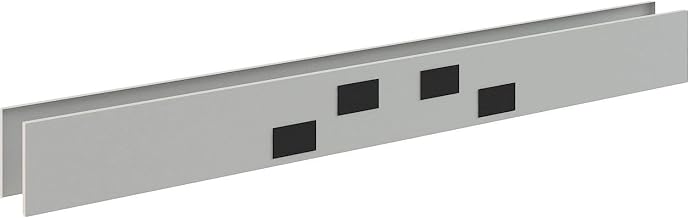 Interion Modular Partition Raceway Power Kit with Data for Baseline Raceway, 48"W