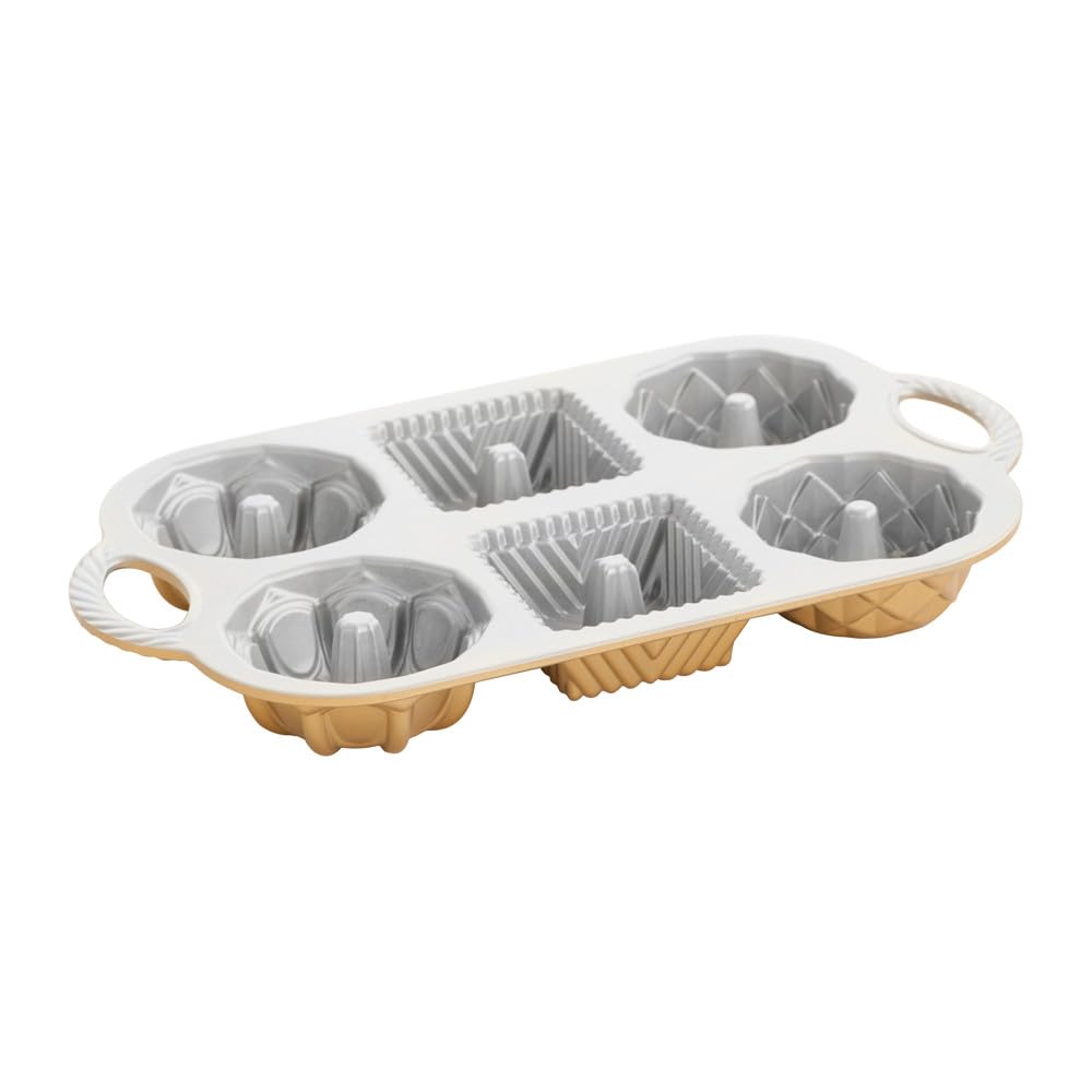 Geo by Nordic Ware – 3.5 Cups, Aluminum, Gold, Model 91277